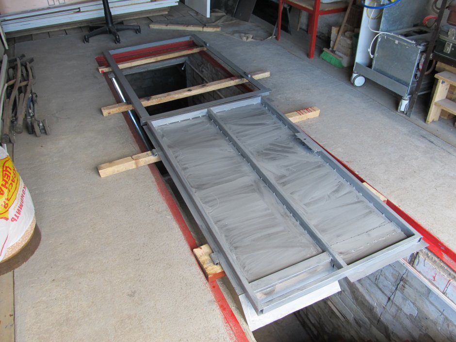 Схема естественной вентиляции в гараже