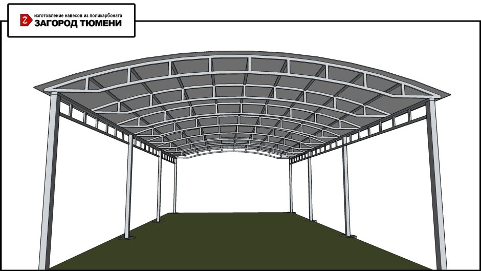 Металлоконструкции навесы