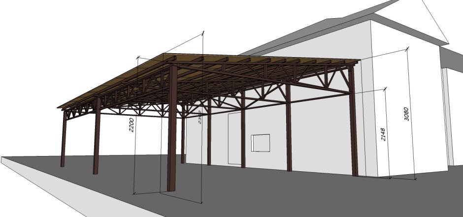 Дуги для навеса металлические