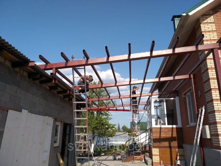 Навес ферма 40=20