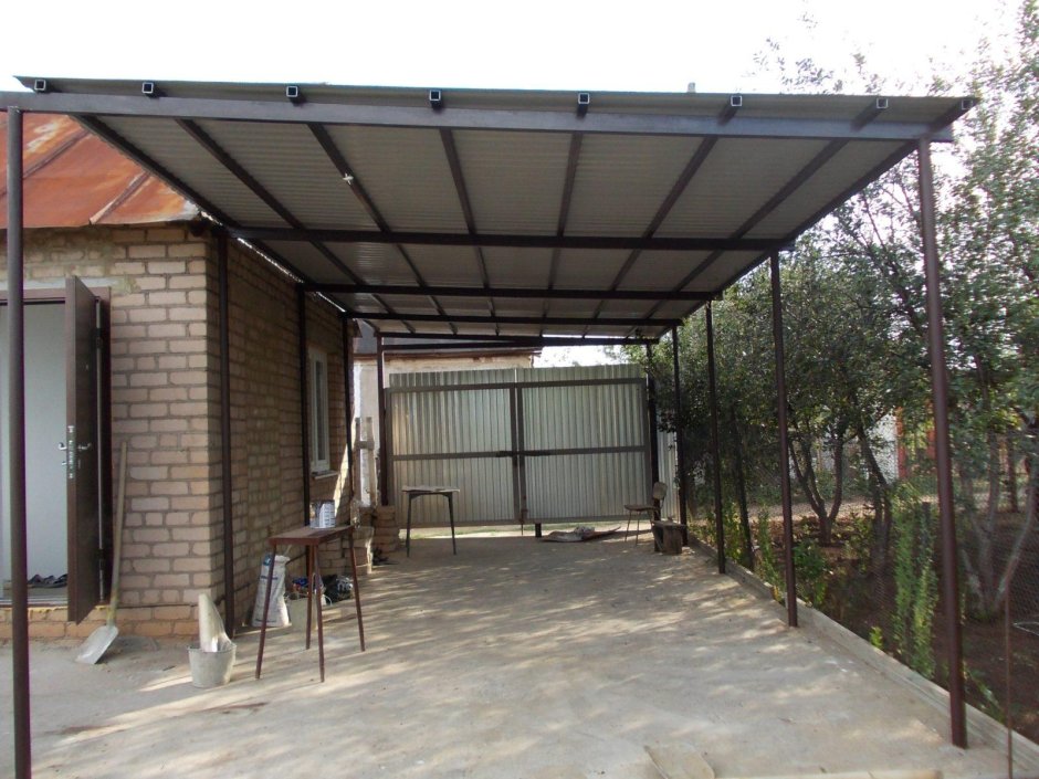 Арочный навес