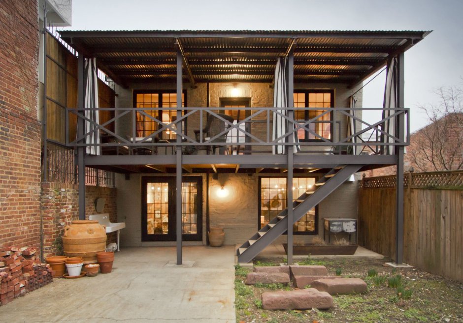 Навес для машины дизайнерский