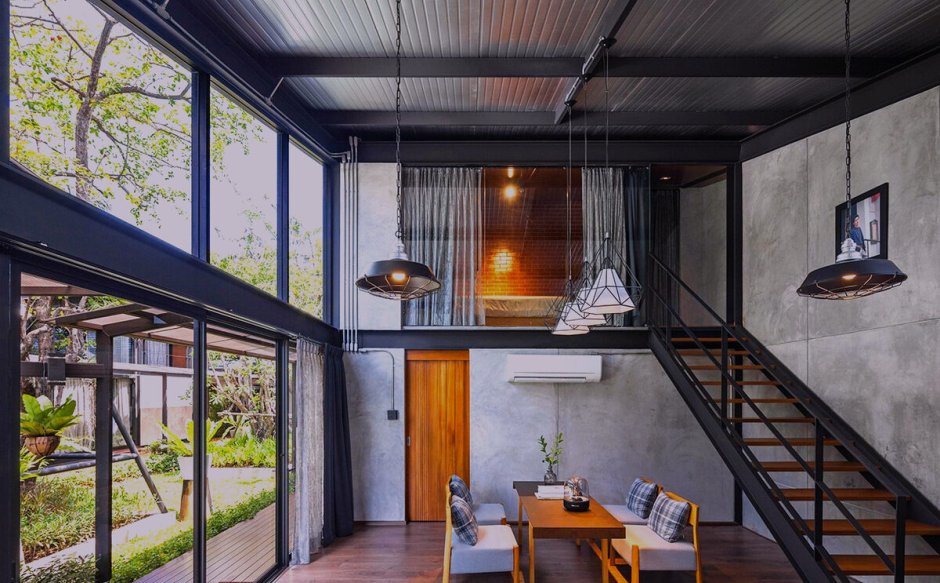 Беседка в современном стиле