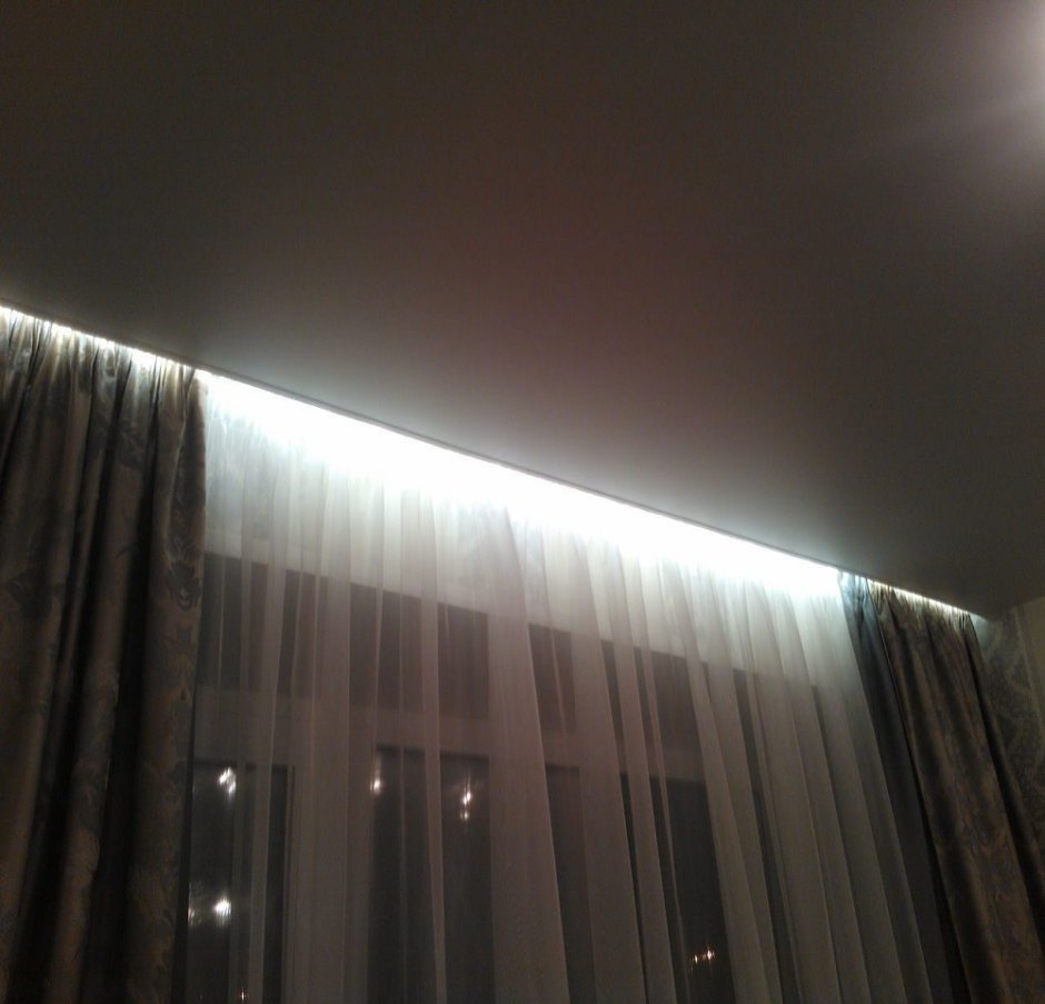 Светодиодная подсветка штор