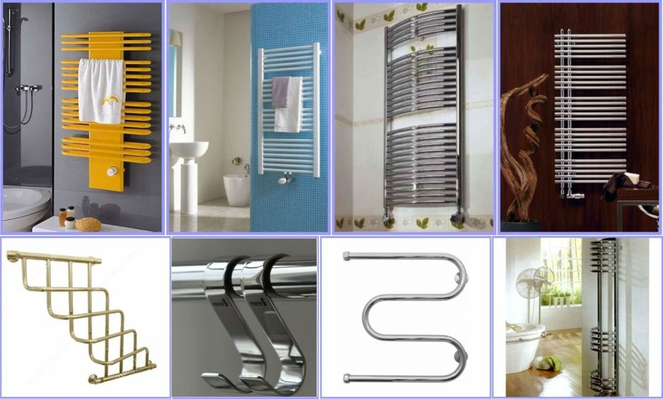 Полотенцесушитель водяной с радиатором отопления