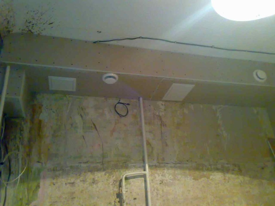 Воздуховод из гипсокартона