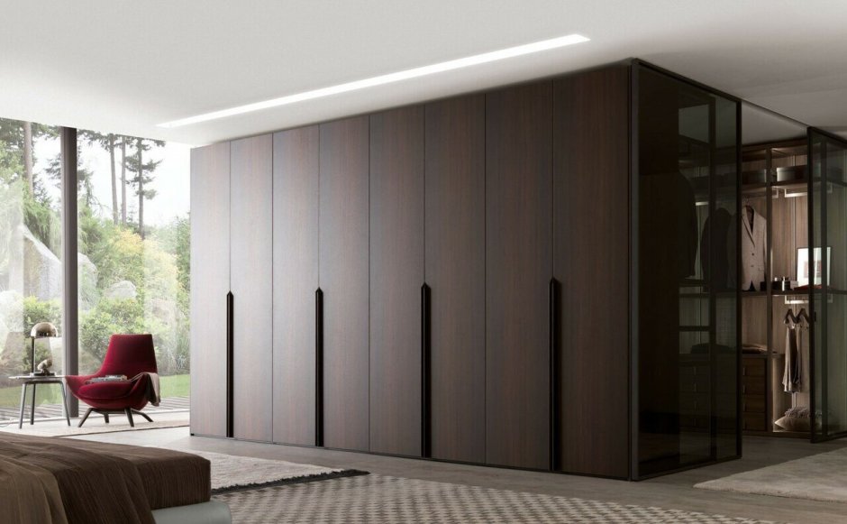 Шкаф корпусный эмаль белая Матс фрезеровкой распашной