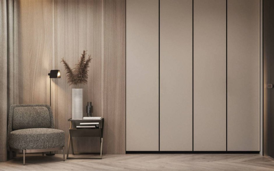 Современные распашные шкафы