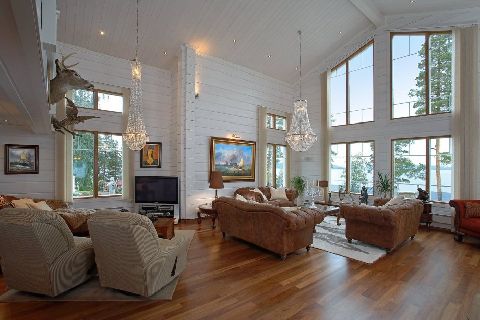 Гостиная в финском стиле