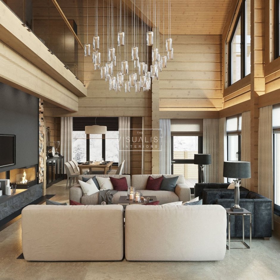 Готланд дом из клееного бруса интерьер