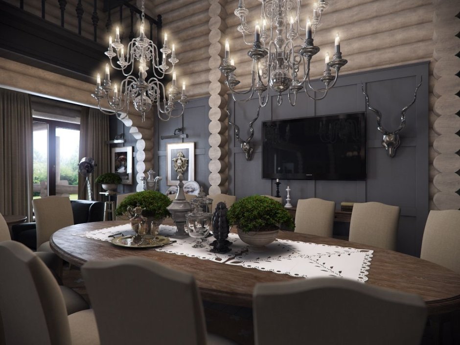 Визуализация светильников в интерьере