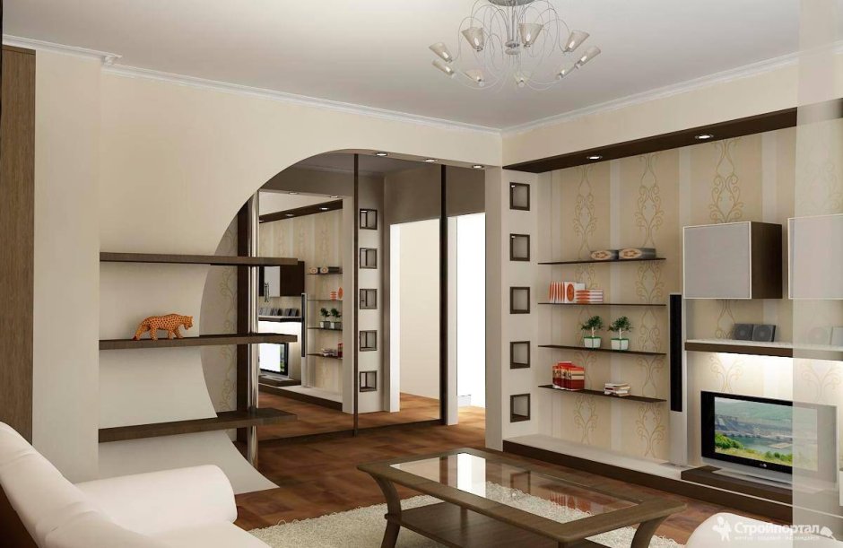 Перегородки в маленькой квартире