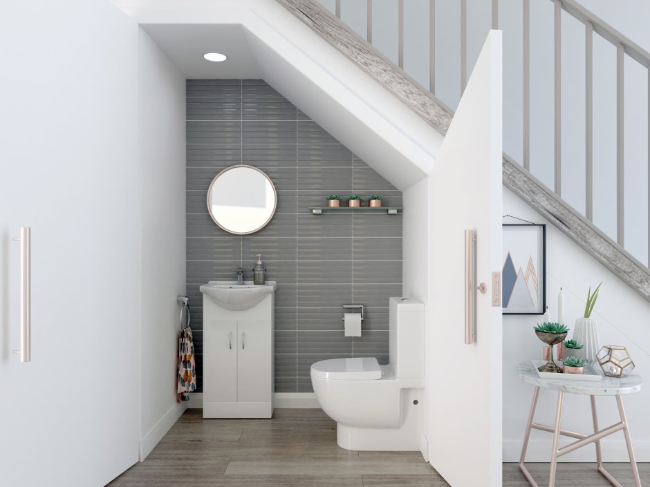 Re271004 Staircase Toilet - HDWSHARE ITN