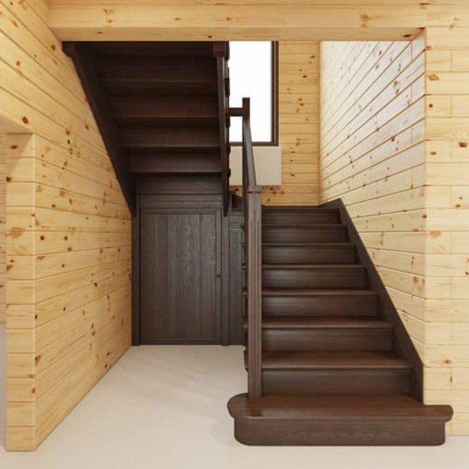 Наружная лестница на мансарду