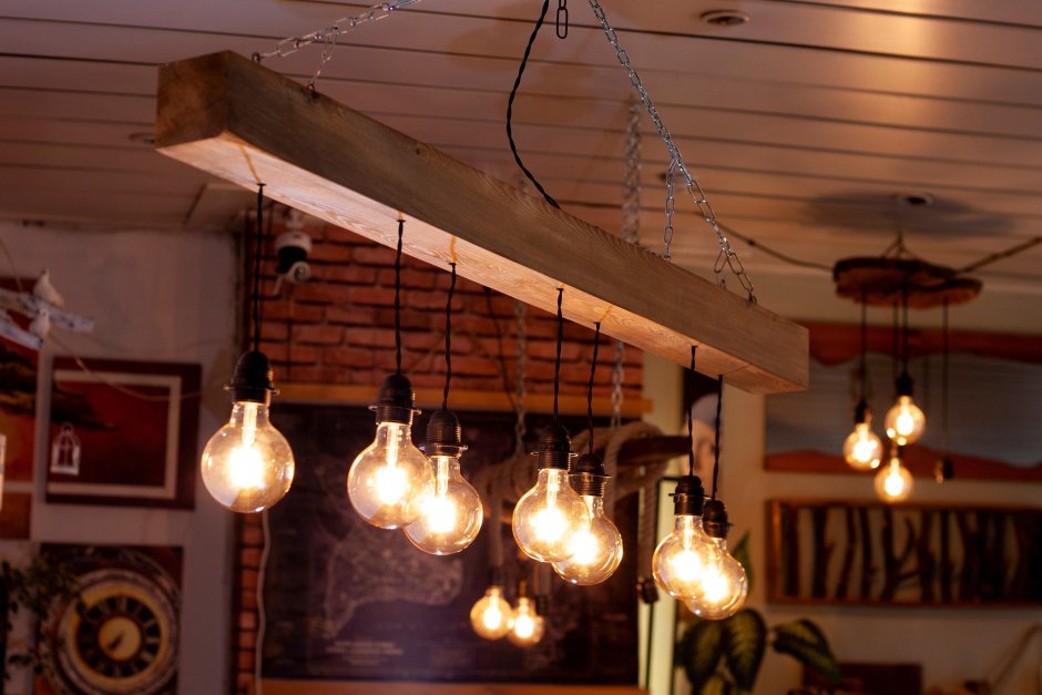 Американские Деревенские люстры и светильники