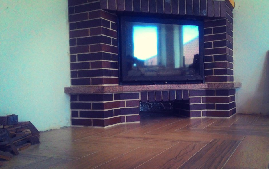 Камины из клинкерной плитки Feldhaus