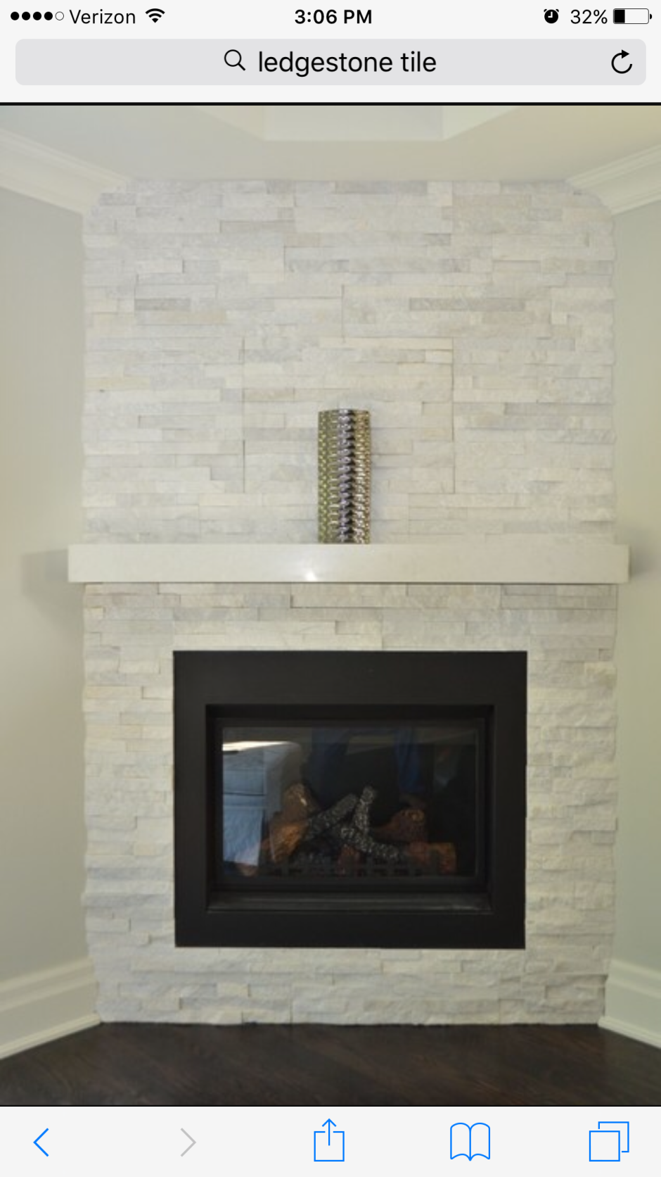 Камин из кирпича