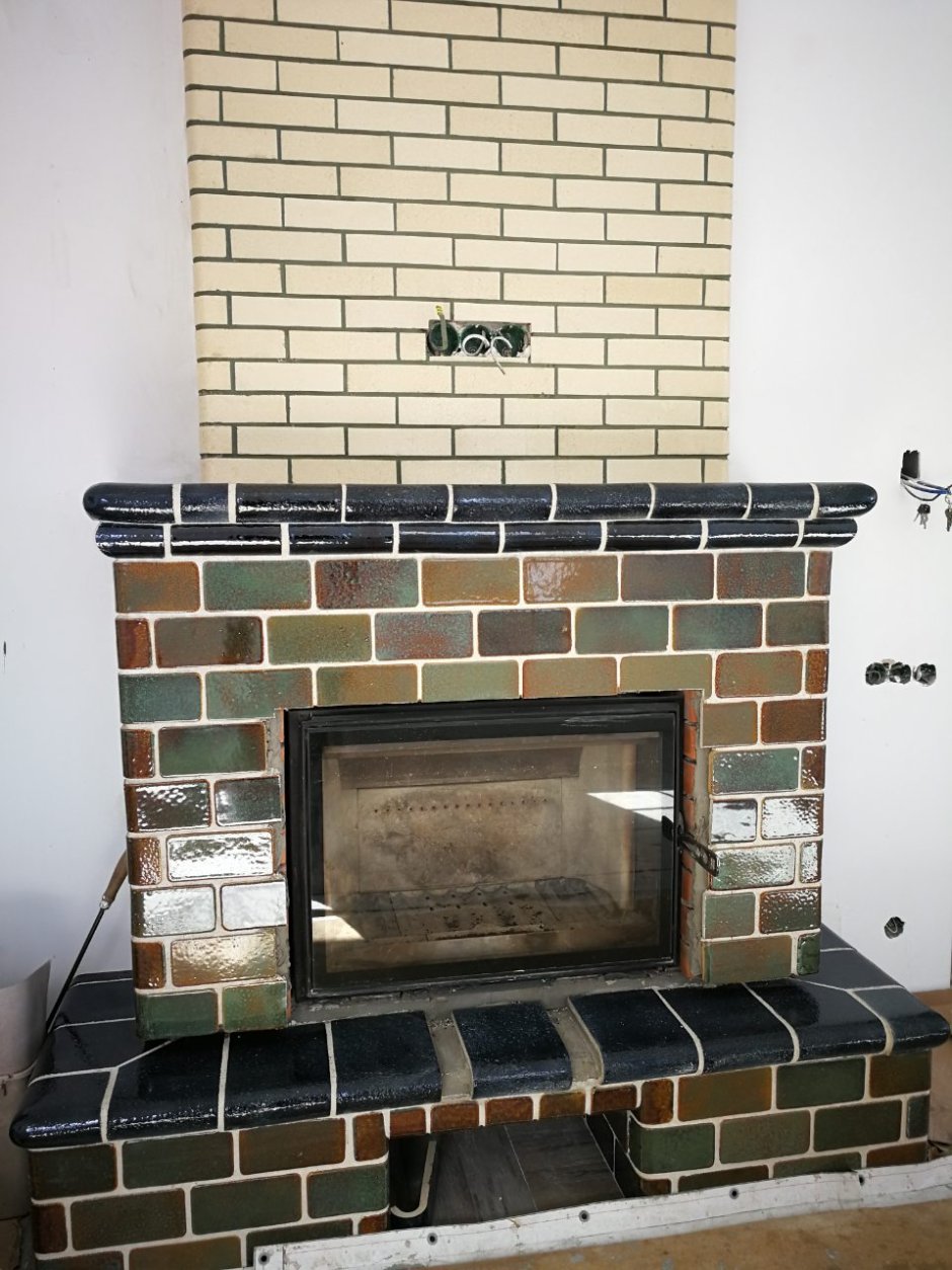 Биокамин отделка керамогранитом