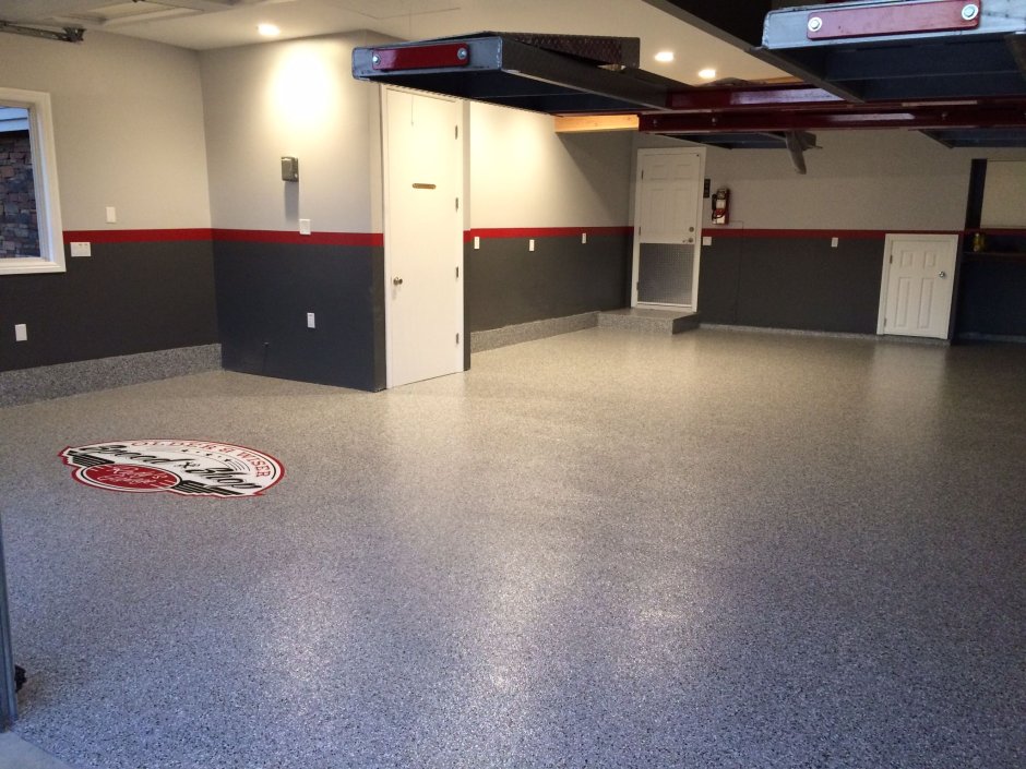 Гараж внутри