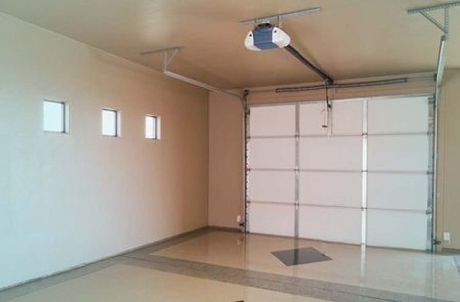 Отделка гаража нестандартный цвет