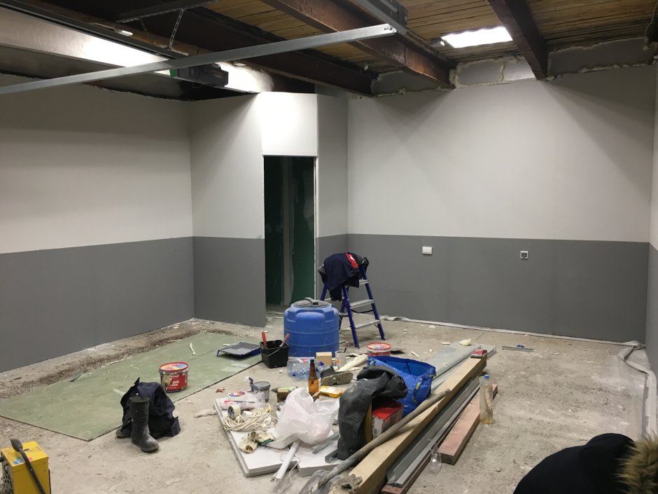 Цвет стен в гараже