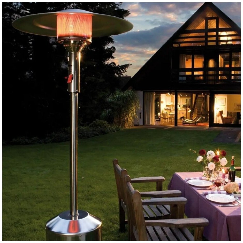 Газовый уличный обогреватель Kemper TS-10ledk