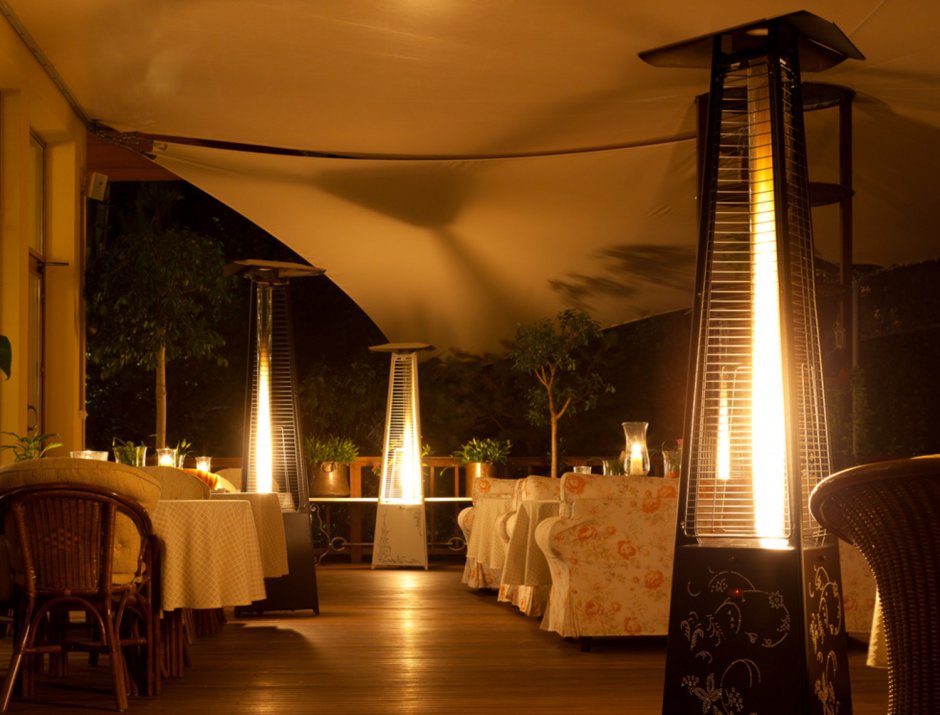 Газовый уличный обогреватель Kemper TS-10ledk