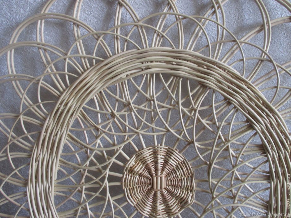 Плетеные тарелки на стену