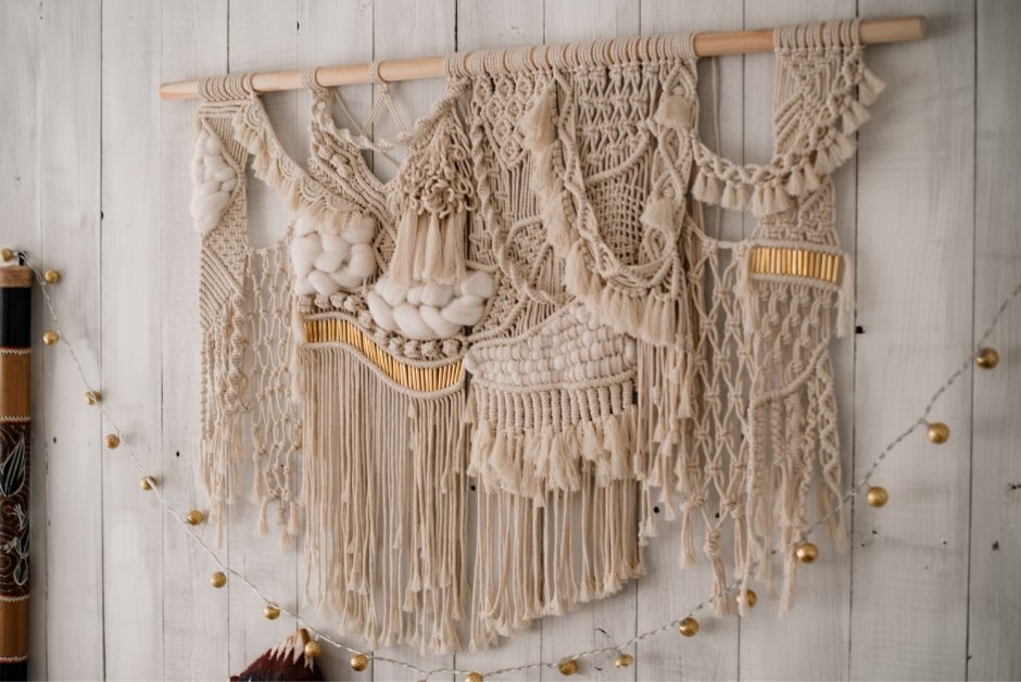 Macrame Wall Hanging штора МК