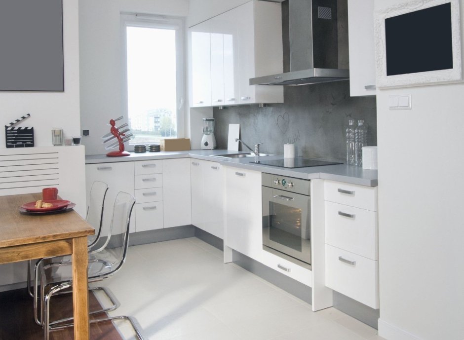 Фартук для белой кухни