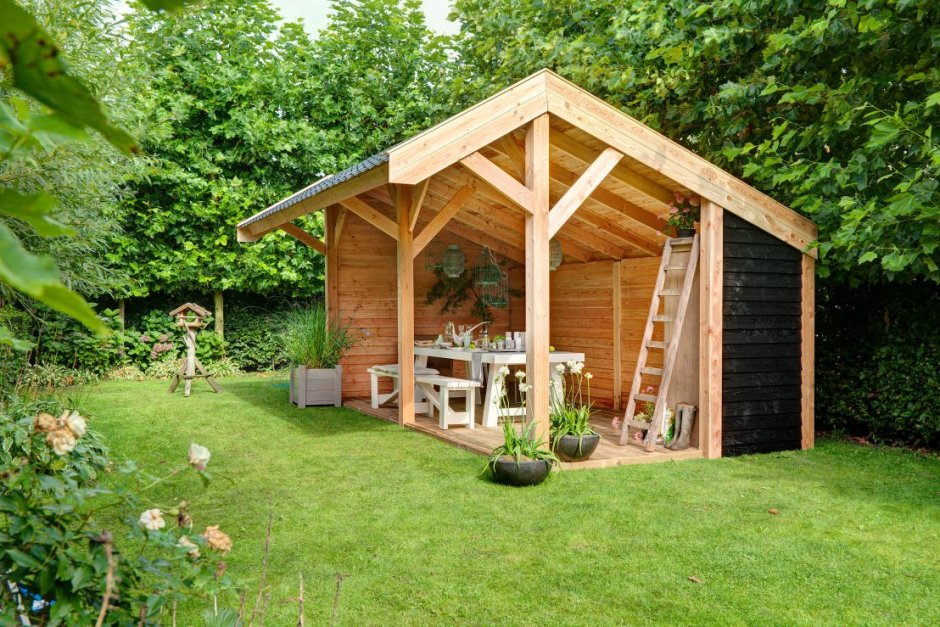 Деревянные беседки