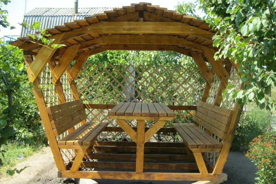 Приусадебные беседки