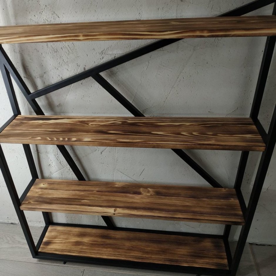 Стеллаж металлический из профильной трубы 25х25