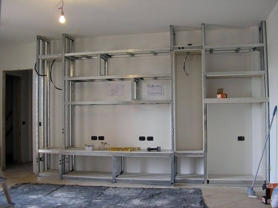 Стеллаж из профильной трубы 20х40