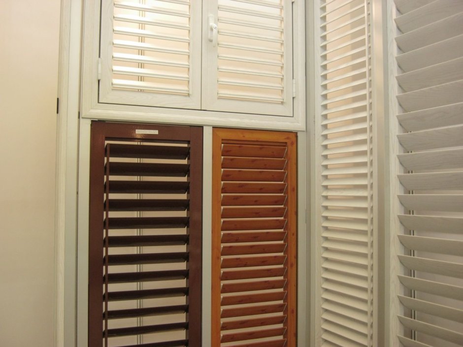 Декор жалюзийных дверей