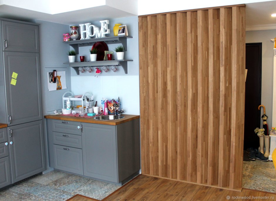 Прихожая с жалюзийными фасадами Стэлла 11а