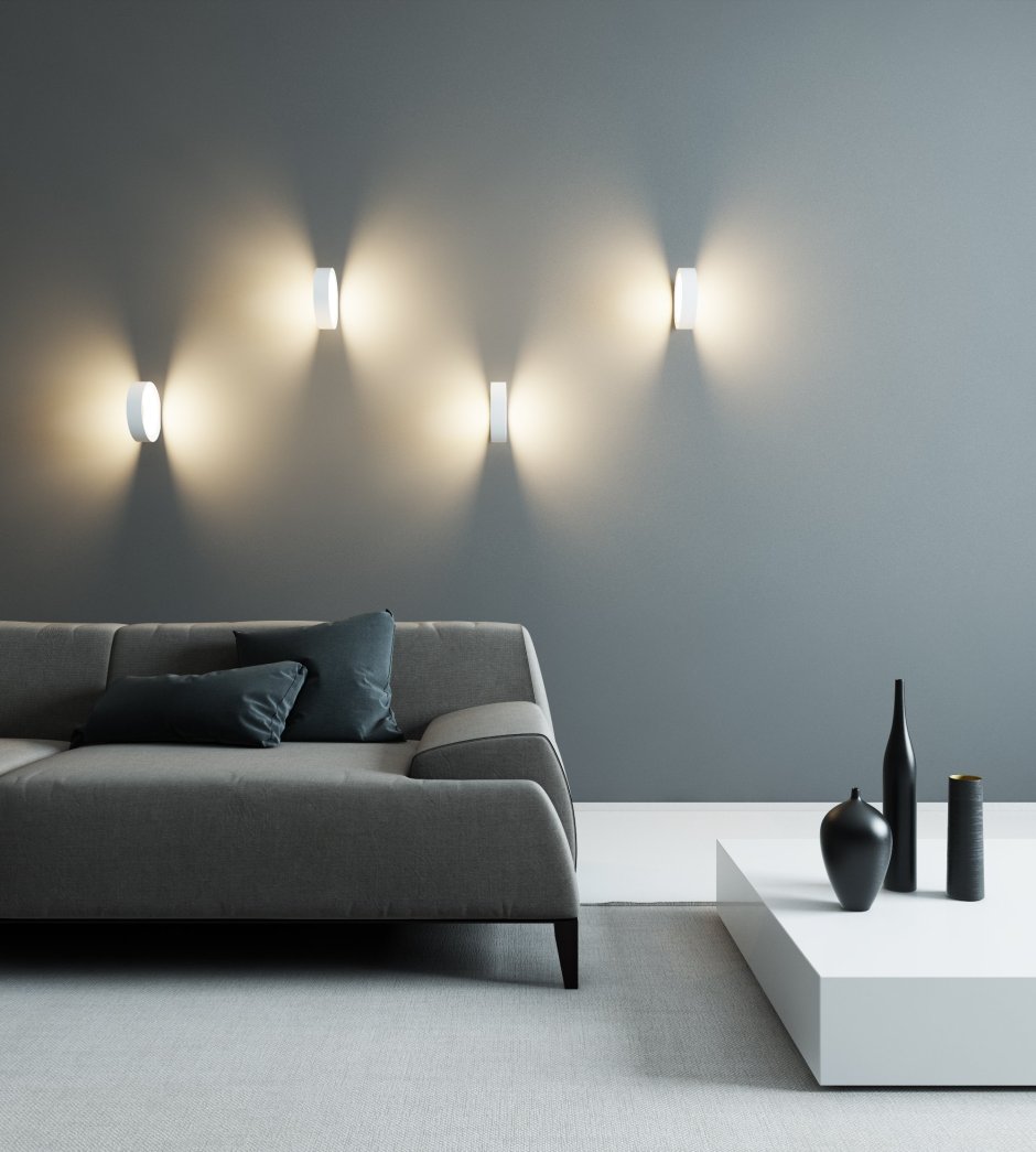 Декор стены в гостиной