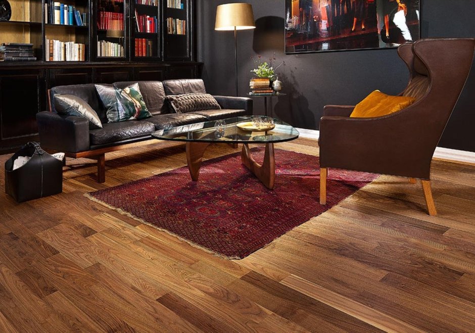 Ламинат красное дерево в интерьере