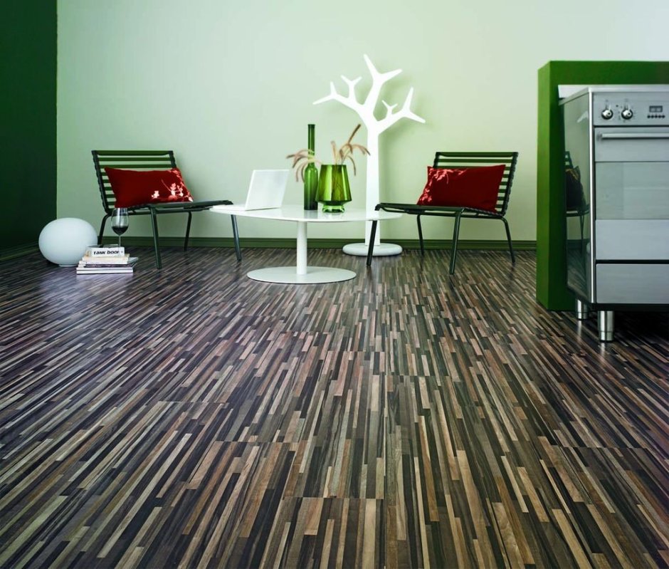 Современный ламинат в интерьере
