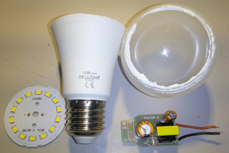 Диммируемая светодиодная лампа старт 10вт e27