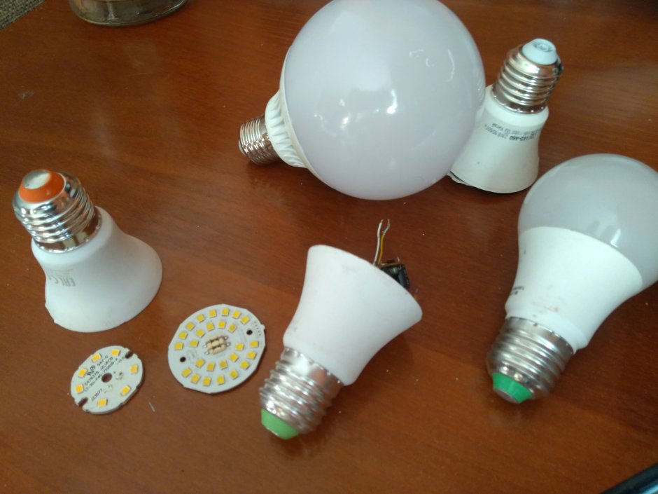 Отремонтировать светодиодную лампочку