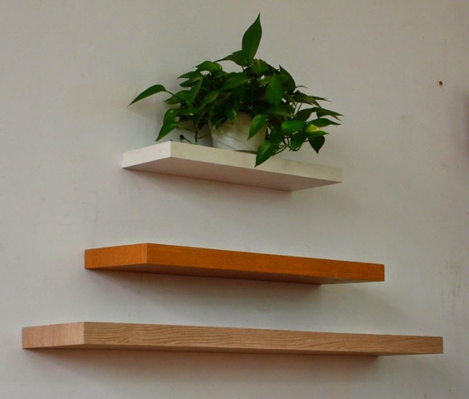 Полка для цветов на стену