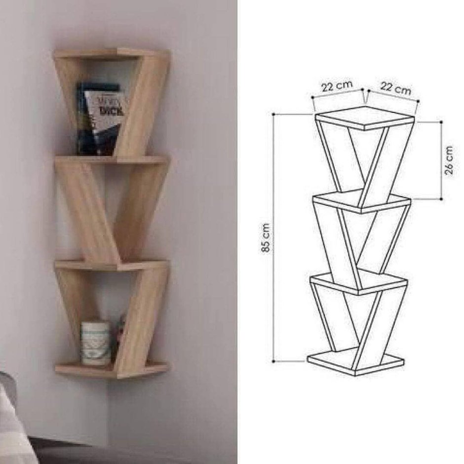 Необычные угловые полки