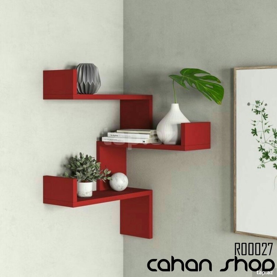 Угловые полки на стену