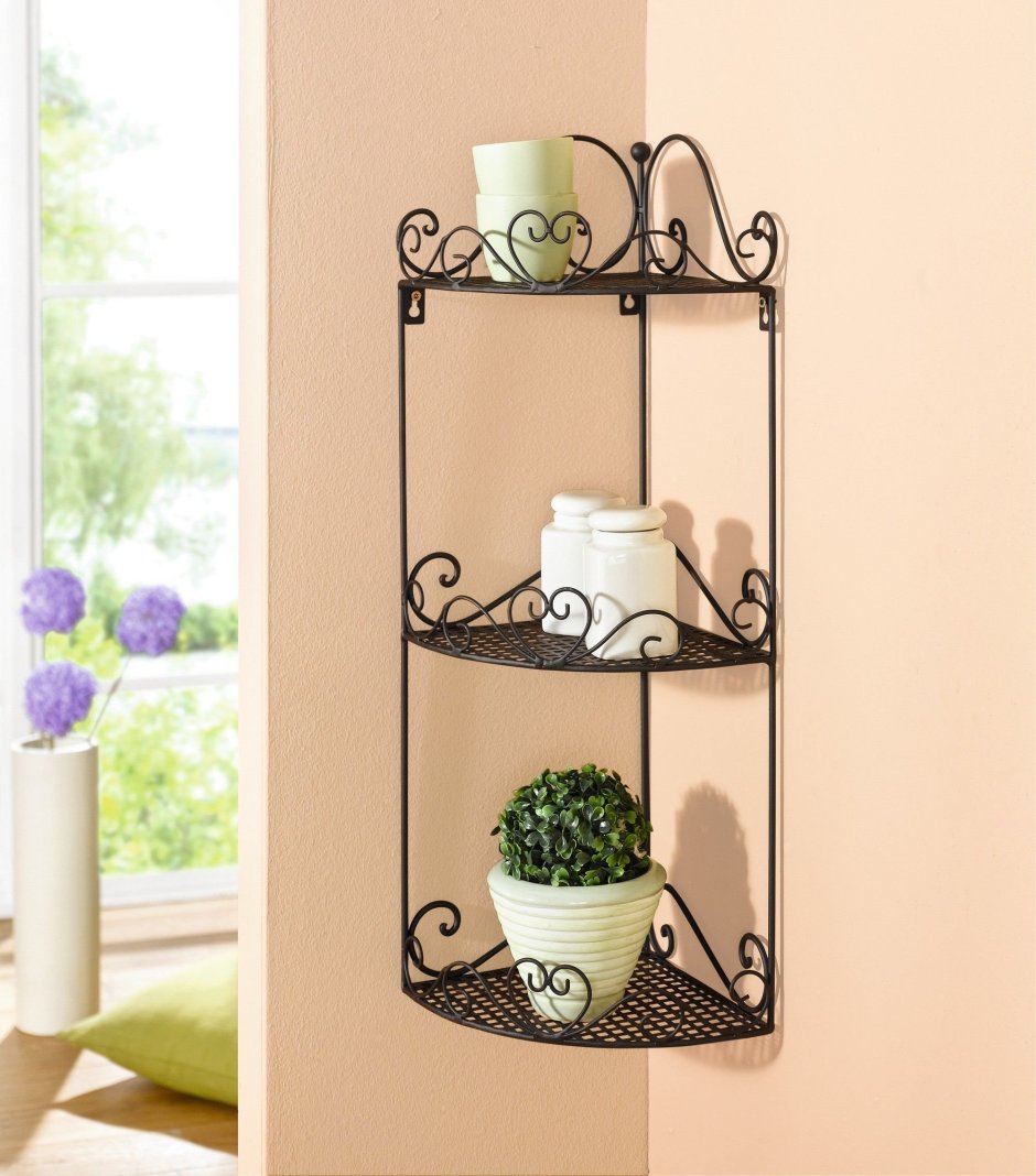Угловая полка Corner Wall Mount Shelf Floating