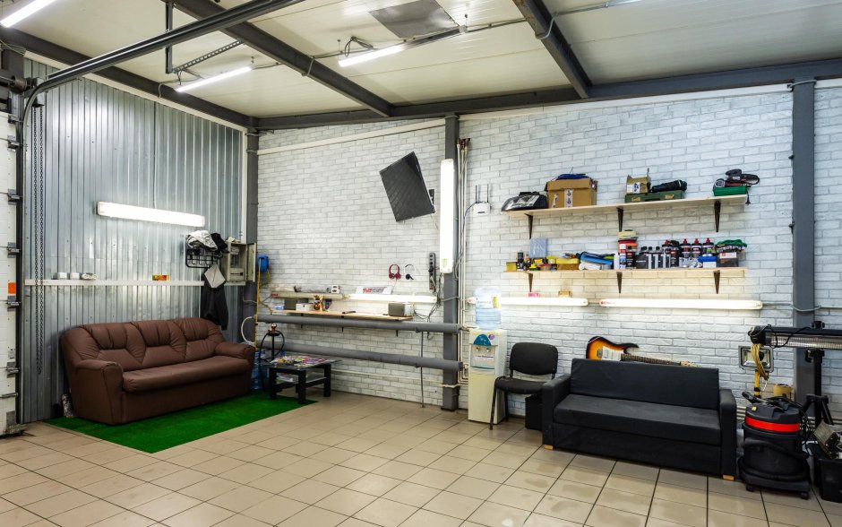 Гараж для полировки