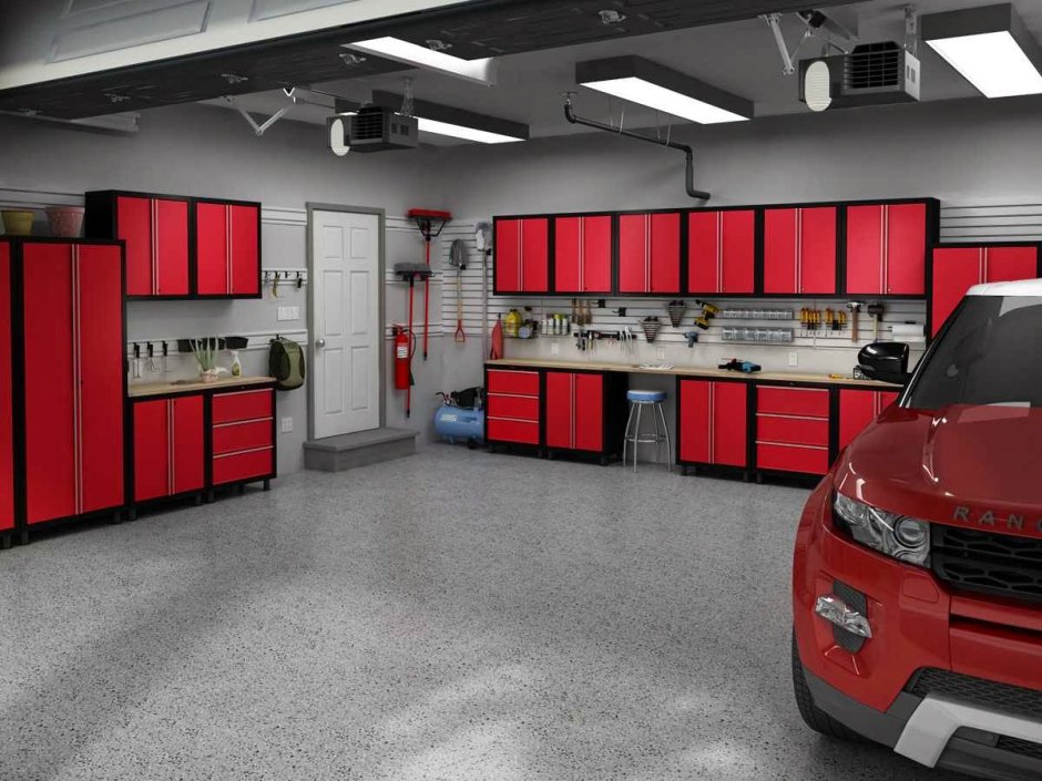 Красивый гараж