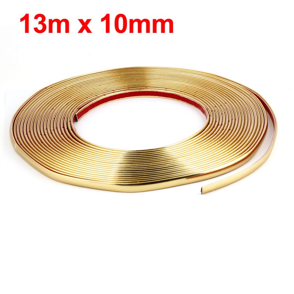Молдинг 6мм 15м золото