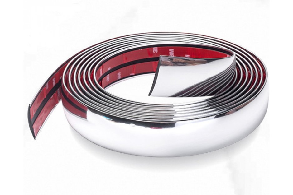 Молдинг автомобильный (8 мм х 8 м) abro