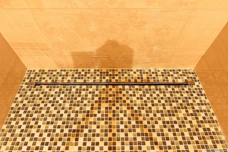 Плитка мозаика на пол в душ